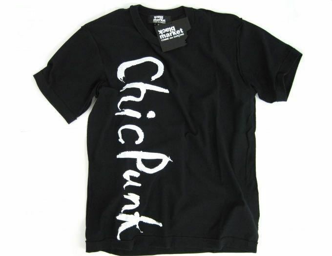 コムデギャルソン ブラックマーケット Chic Punk Tシャツ XL 梅田阪急 新品未使用 COMME des GARCONS black market