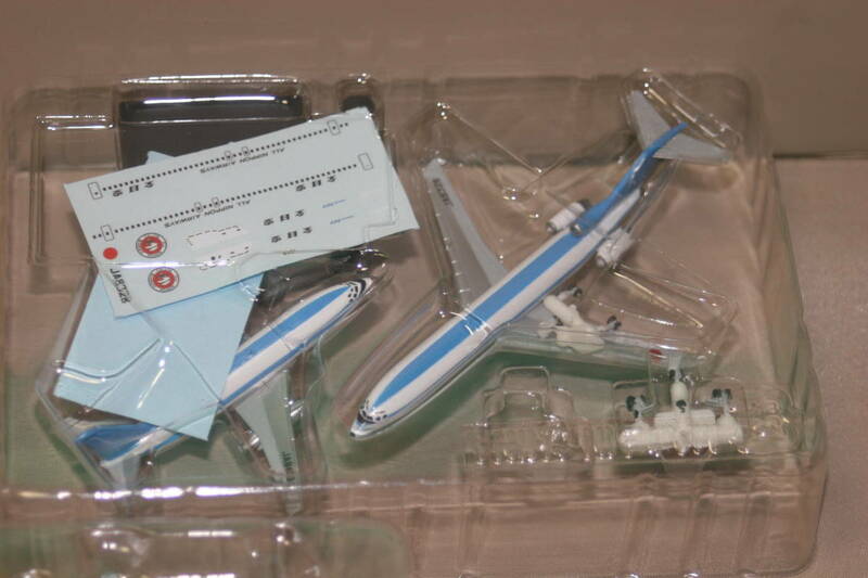 F-toys ANA ウイングコレクション B727-200 / B737-200 モヒカン ズ!　1/500