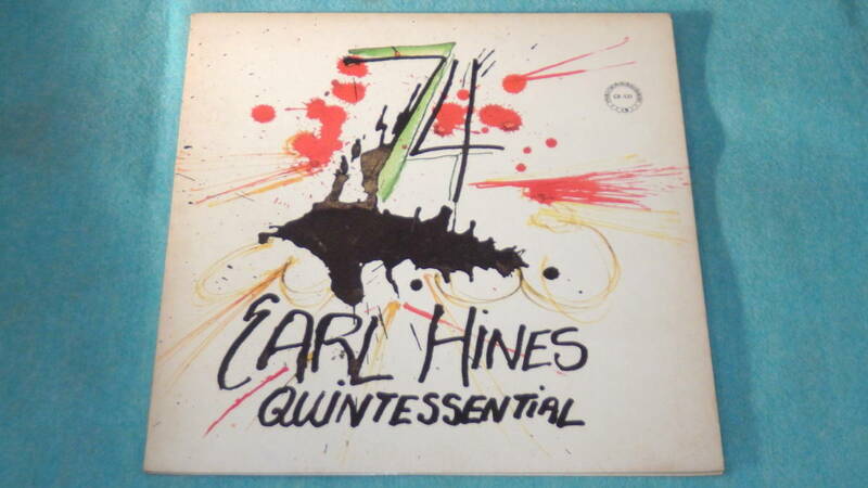 【LP】EARL HINES　QUINTESSENTIAL　1974