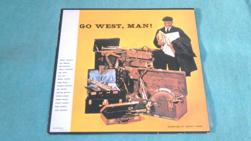 【LP】GO WEST , MAN / QUINCY JONES