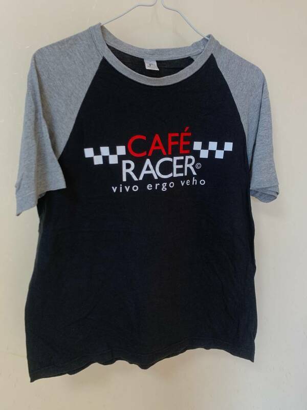 イギリス　カフェレーサー　Tシャツ　M　CAFE RACER vivo ergoveho 