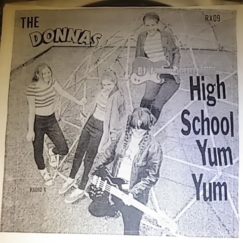 EP★美品★レア盤！THE DONNAS / High School Yum Yum★1st Single★GARAGE PUNK★パンク