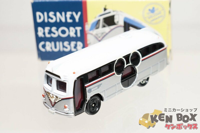 TOMICA トミカ DISNEY RESORT CRUISER ディズニーリゾートクルーザー メッキ1か所無 箱少スレ 箱フタ少切れ ジャンク品 中国製 現状渡し