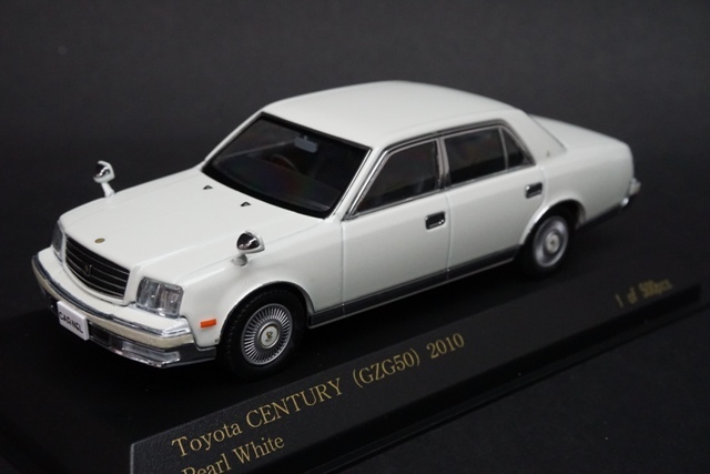 S=1/43 CARNEL カーネル CN431006 TOYOTA トヨタ CENTURY センチュリー GZG50 2010 パールホワイト 新品未開封 現状渡し