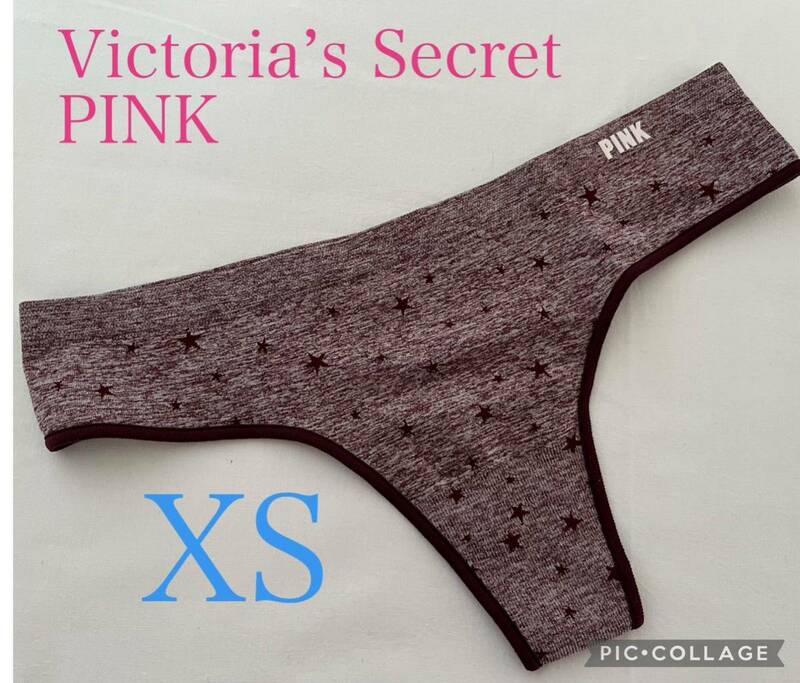 【送料無料】239新品■ヴィクトリアシークレット Victoria's Secret PINK Tバック ショーツ XS (日本サイズ XS～S位) 正規
