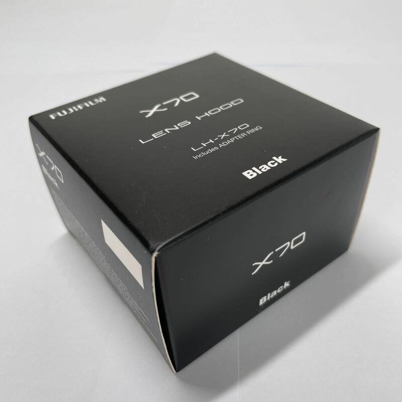 新品 FUJIFILM X70 LENS HOOD LH-X70 BLACK #j01585 j3