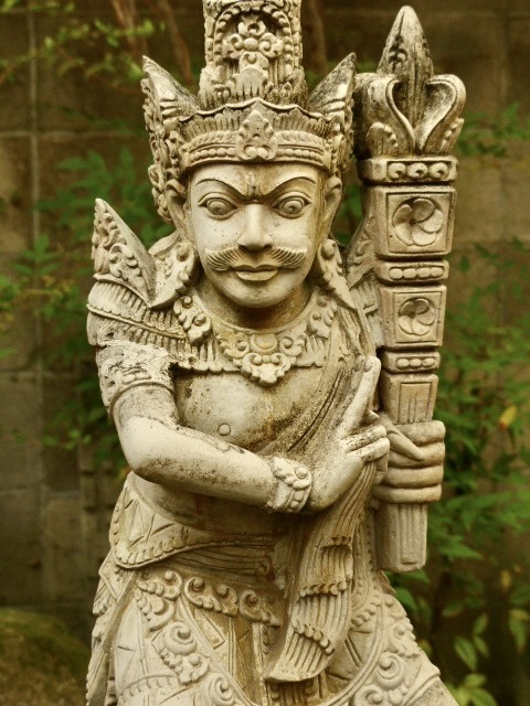 ヒンドゥー三最高神のブラフマh73cm Brahm　ヒンドゥー仏像　0811
