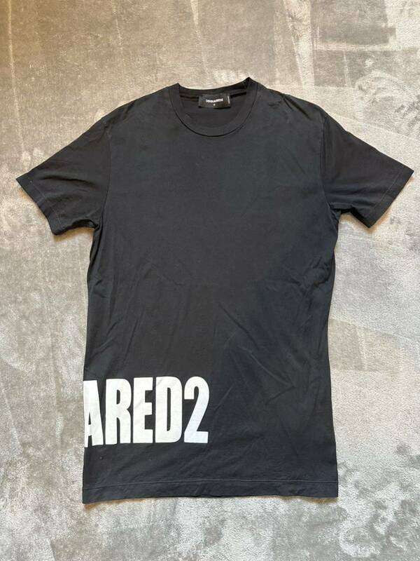 DSQUARED2 Tシャツ Sサイズ ディースクエアード 正規品 美品 ブラック 黒 半袖