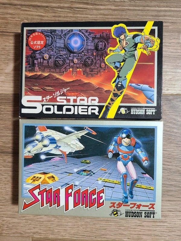 【未使用】全2本 スターソルジャー スターフォース STAR SOLDIER STAR FORCEファミコン FC レトロ ゲーム 任天堂 ハドソン