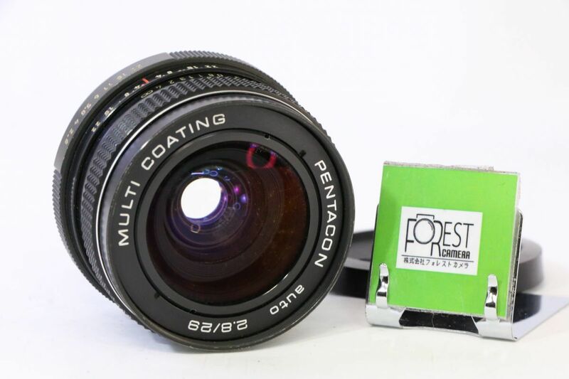 【同梱歓迎】レア玉実用■ PENTACON auto 29mm F2.8 MULTI COATING M42■6050