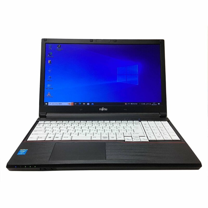 訳アリ fujitsu LIFEBOOK A574/M 第4世代 Core i3 4100M 2.5GHz メモリ10GB HDD 500GB DVDマルチ搭載 Windows10Pro ノートパソコン I95