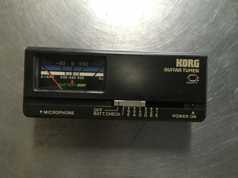 レトロ 希少 KORG ギターチューナー GT-6J MICROSIX コルグ 北海道 札幌