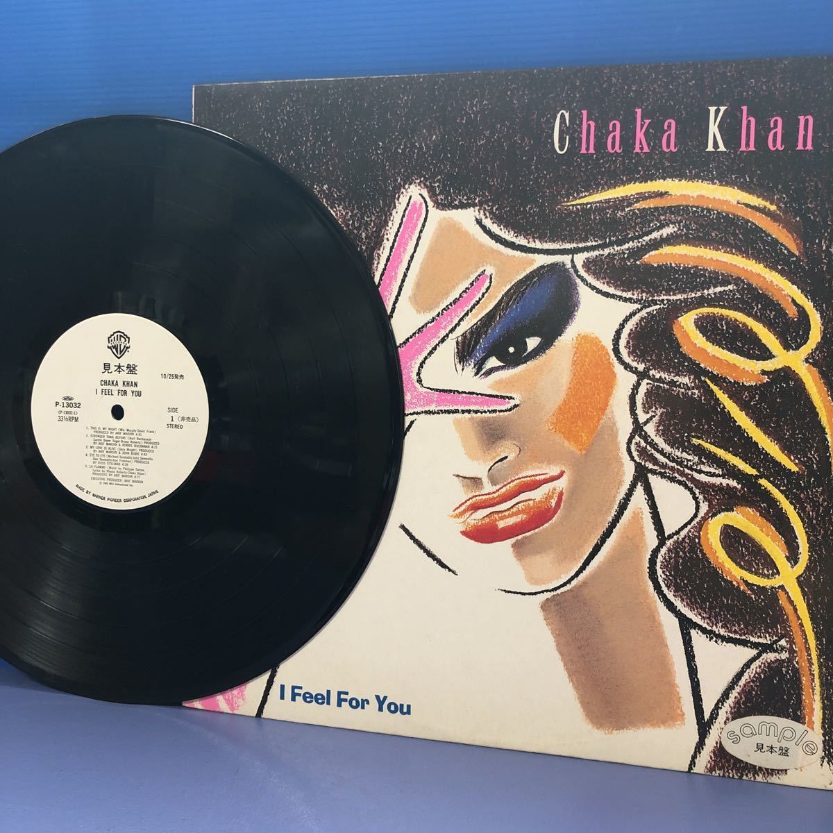Chaka Khan チャカ・カーン I Feel For You 白レーベル プロモ LP レコード 5点以上落札で送料無料Q,