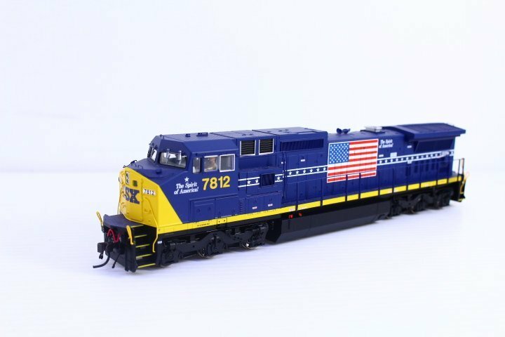 ●HOゲージ CSX The Spirit Of America! ＃7812 電車模型 鉄道模型 アメリカ ブルー HOSCALE プラモデル【10870361】