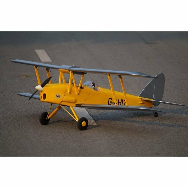 H-King Tiger Moth (Cambridge Flying Groups De Havilland DH82a) ARF 1400mm (55.1)★ホビーショップ青空