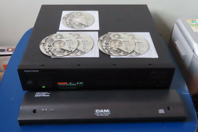 【訳あり】第一興商 カラオケ機器 DAM-P6060 ディスク付き【中古】