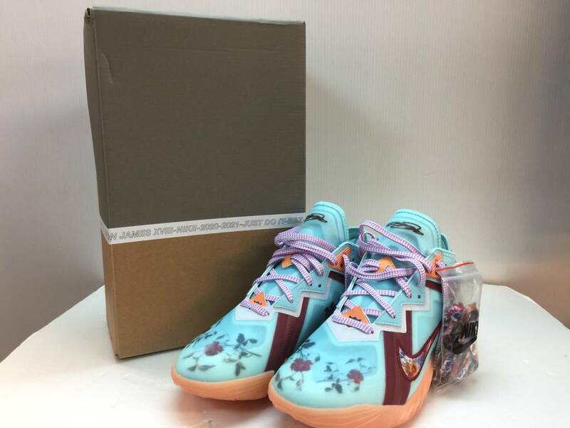 ●USED● NIKE LEBRON XVIII LOW EP ナイキ レブロン 18 ロー EP 28.5cm CV7564-400