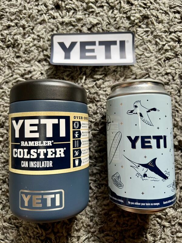 【新品】YETI イエティ ランブラー コルスター 2.0 NAVY ネイビー/保冷缶ホルダー タンブラー 缶クーラー