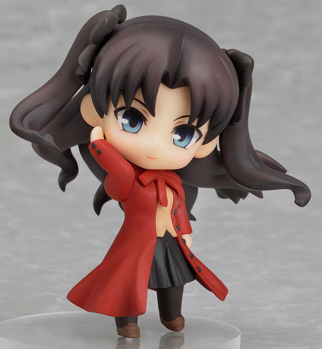 送料120円 ねんどろいどぷち 遠坂凛 コートVer TYPE-MOONコレクション Fate/stay night FGOグッドスマイルカンパニーGrand Orderイシュタル