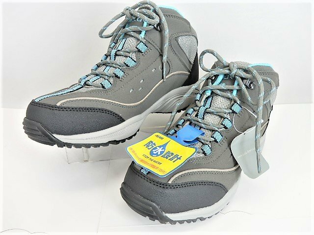 ★レディス アウトドア/アサヒ L528 WS/GRY 24.0cmトレッキングシューズ スニーカー 防水 防滑 靴 登山 ハイキングにおすすめ/特別価格