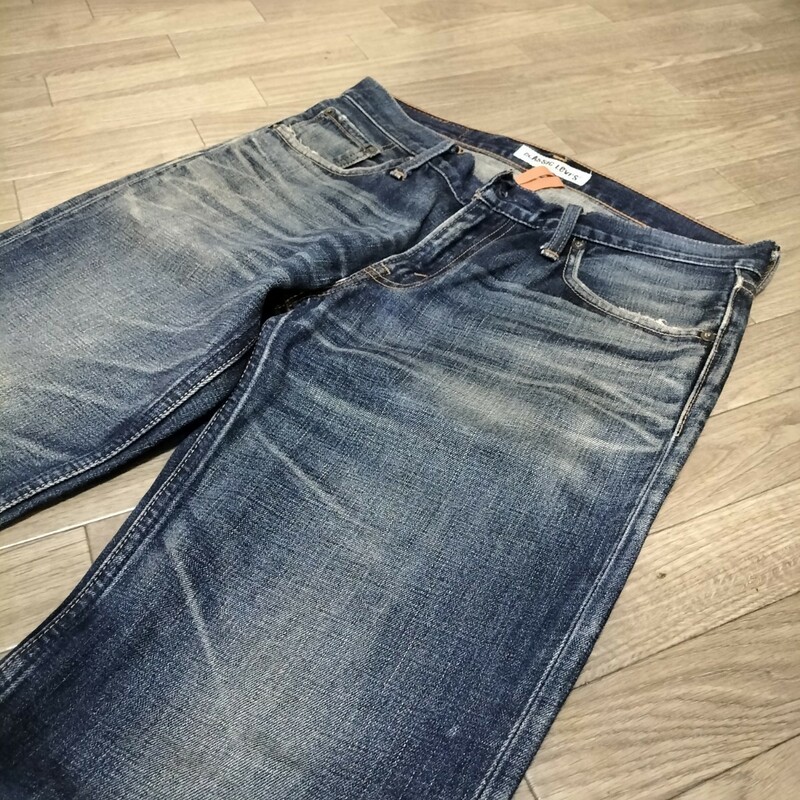 ☆Levi's リーバイス 502 デニムパンツ ジーンズ ジーパン インディゴ 00s ベトナム製 廃版 W31 L33 復刻 ビンテージ ブランド古着 USED