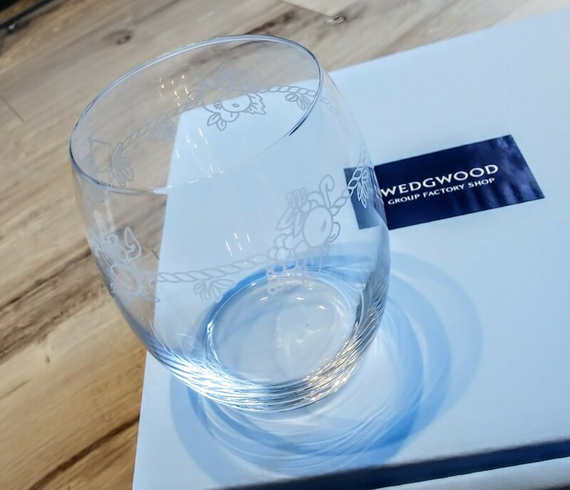 送料無料■新品未使用■4個セット■ウェッジウッド（Wedgwood） フェスティビティ クリスタル タンブラー 300ml ペア グラス
