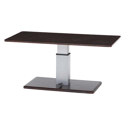 【新品】昇降テーブル 120×60cmダイニングテーブル ペダル ペダル昇降式 幅120 高さ調節 ローテーブル センターテーブル ソファテーブル
