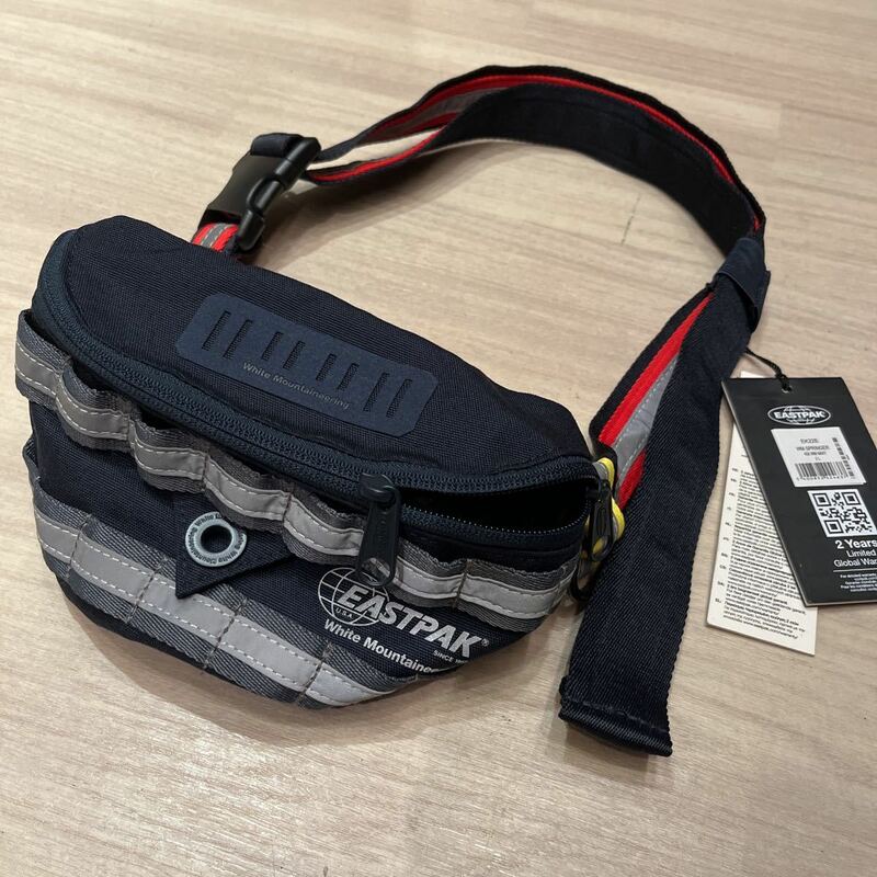 White Mountaineering　WM×EASTPAK REFLECTIVE TAPED WAIST BAG ホワイトマウンテニアリング　ウエストバッグ イーストパック