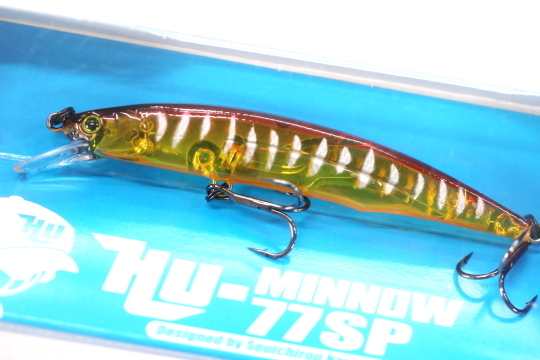 ★HIDEUP ハイドアップ HU-MINNOW 77SP #144 スポーンレッド★