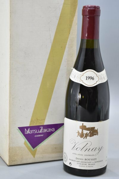 未開栓 古酒 サントリー Volnay ヴォルネー 1996年 ドメーヌ ドゥニ ブーセイ 750ml 14%未満 ワイン フランス Ha-770G