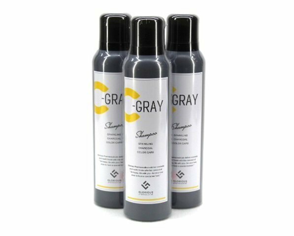 [未開封品]グロリアス製薬 C-GRAY シーグレイ カラーケアスパークリングシャンプー 150g 3点セット