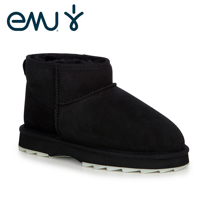 【送料無料】EMU エミュー Sharky Mini Winter Real Sheepskin EMU Boots 23.5cm W12474 emw125487