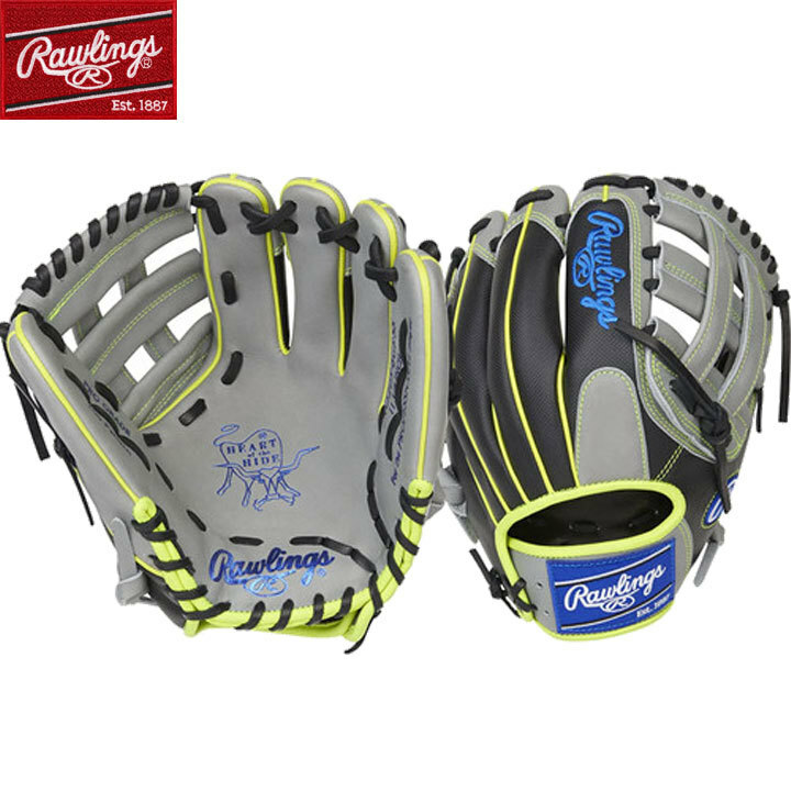 Rawlings ローリングス 硬式 軟式 野球 グローブ 内野手 HOH グローブ 右投げ用 Hウェブ PRO205-6GRSS rwpro205-6grss