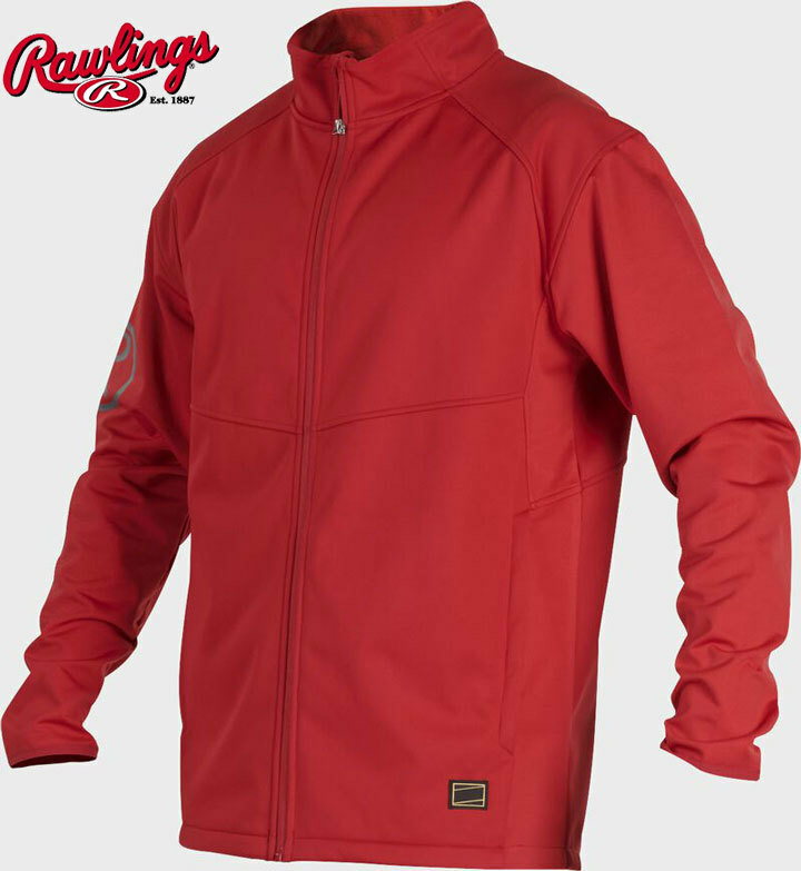 【送料無料】Rawlings ローリングス 野球 Gold Collection Mid Weight Jacket レッド サイズS ジャケット rwgcmw2reds