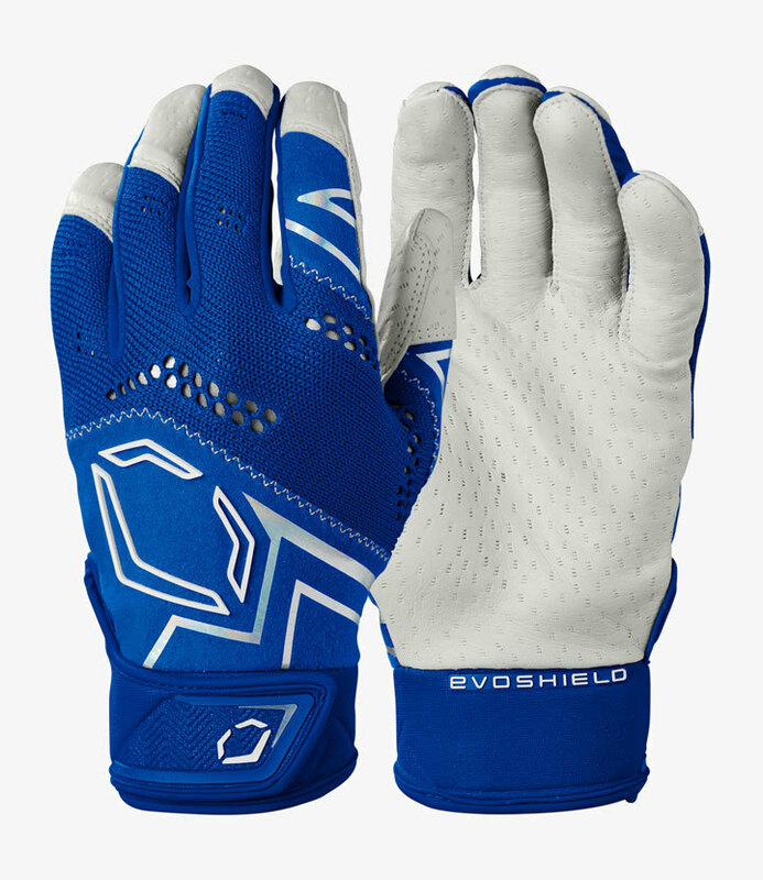  【USA物】エボシールド PRO-SRZ V2 BATTING GLOVES バッティンググローブ ロイヤル サイズM 野球 大人用 wiwb57305royalm