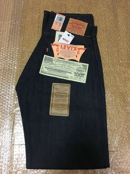 激レア デッド 米国製★新品未使用タグ付★LEVI'S VINTAGE CLOTHING LVC 1950年モデル 501-0003 W31L36 501XX