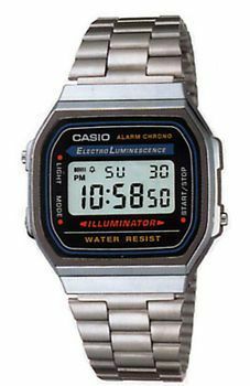 ☆[メール便]A168WA-1 スタンダード クラシック 時計 カシオ CASIO チープカシオ チプカシ