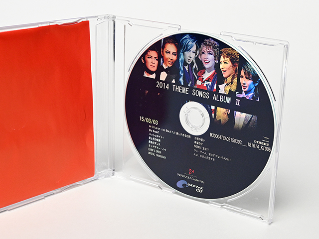 ■宝塚 2014年 主題歌CD THEME SONGS ALBUM II■カスタマイズCD 宝塚テーマ曲集（赤）