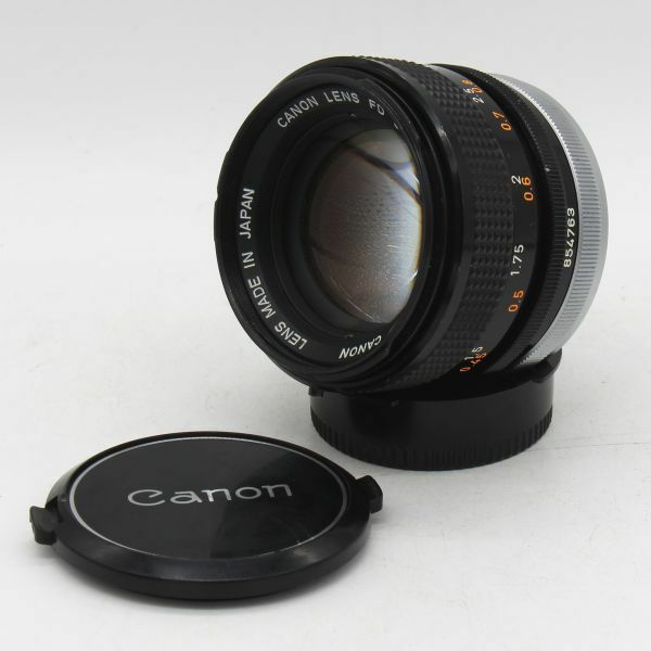 Canon FD 50mm 1:1.4 S.S.C 単焦点明るいレンズ 整備済