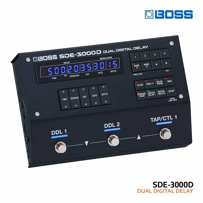 新品 BOSS デジタルディレイ SDE-3000D ボスエフェクター(56102)