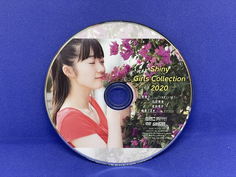 A633 DVD ヤングガンガン 2020年 No.15 山岸理子 石田桃香 北向珠夕