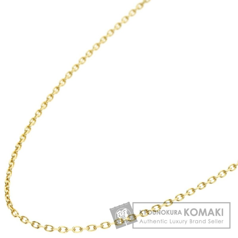 MIKIMOTO ミキモト チェーン 38cm ネックレス K18イエローゴールド レディース 中古