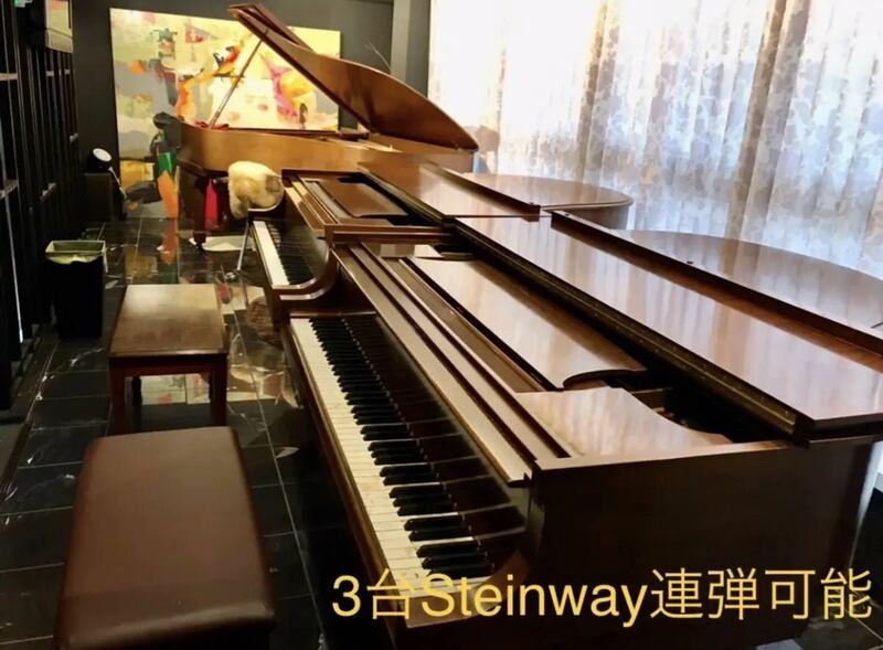 2時間Steinway Mピアノ練習室利用券　スタインウェイ 完全予約　YAMAHA ヤマハ KAWAI グランドピアノ　ピアノ　カワイ