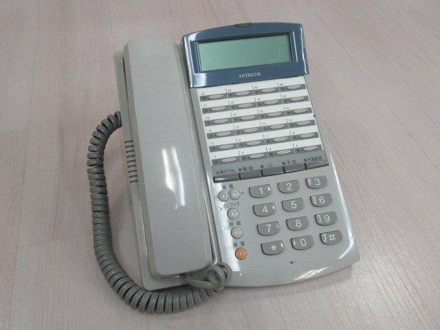 ΩZV3 576 o 保証有 HITACHI HI-24B-TELSD 日立 24ボタン標準電話機 綺麗目・祝10000！取引突破！