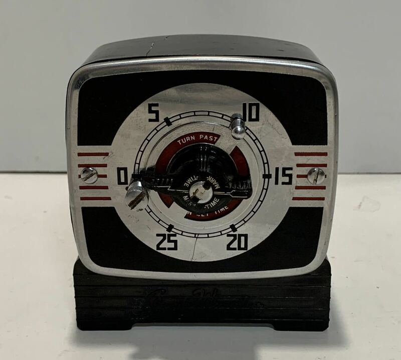 clock Watchir MARK TIME キッチンタイマー 時計 アメリカ製 ビンテージ レトロ 激レア 希少 アンティーク