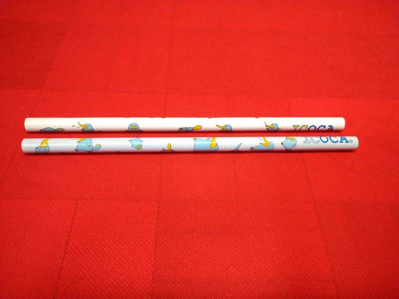 JR西日本ICOCA　カモノハシのイコちゃん　鉛筆２本セット　保管品
