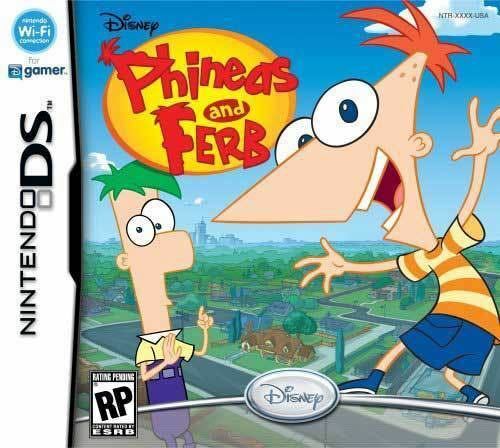 海外限定版 海外版 Nintendo DS フィニアスとファーブ Phineas And Ferb