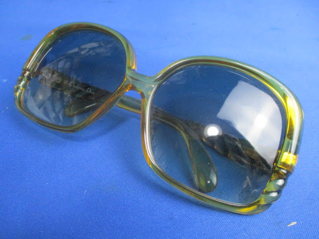 ◆クリスチャンディオール サングラス◆未使用店舗保管品 Christian Dior 2064 20 ドイツ製 フロント約14.5㎝ 眼鏡 ブランド ♪R-20808