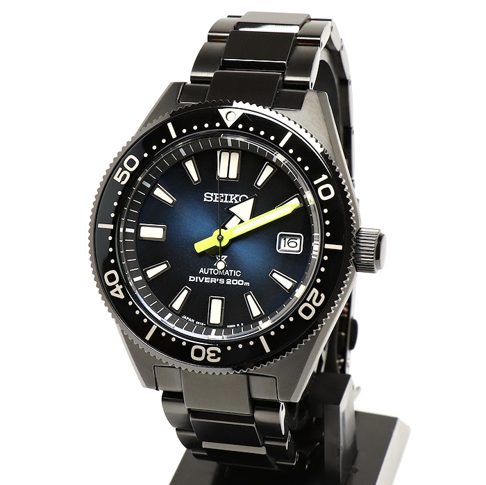 美品 セイコー プロスペックス ダイバー スキューバ 200ｍ SBDC085 6R15-05C0 ネイビー 自動巻き メンズ 腕時計 SEIKO