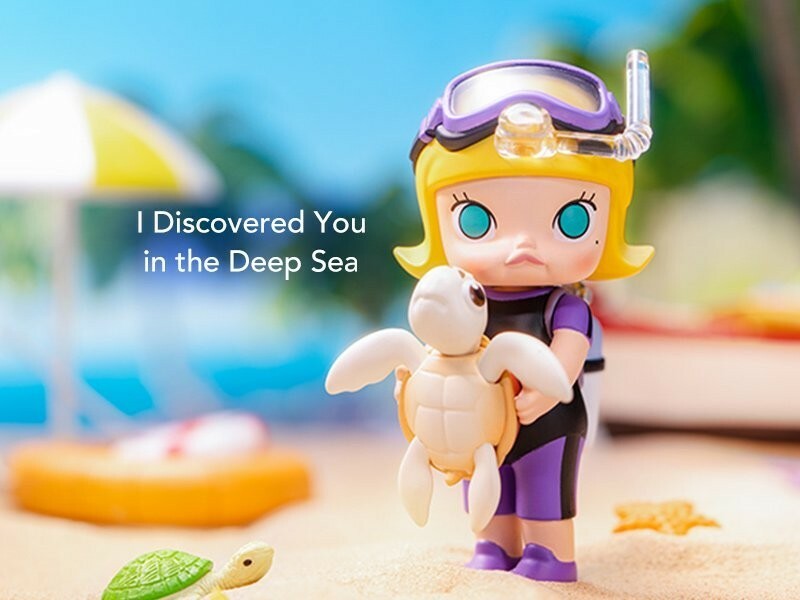 POP MART MOLLY 子どものころ シリーズ Molly My childhood I Discovered You in the Deep Seaモリー POPMART ポップマート フィギュア